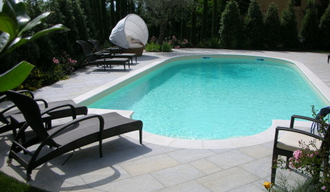 Progettazione esterni, piscina , biella, torino, cossato